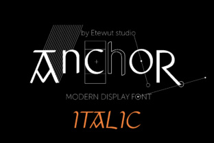 Anchor Italic: Where Russian Fairy Tales Meet Modern Design