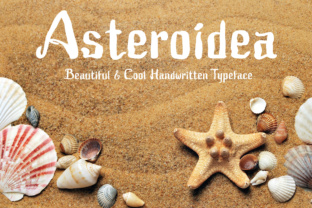Asteroidea: A Vintage-Inspired Font with a Playful Edge