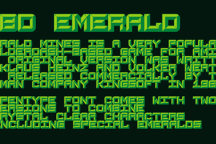 BD Emerald: A Pixel Font That Bridges Nostalgia and Modern Design
