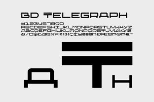 BD Telegraph: Evaluating the Heavy Uppercase Titling Typeface for Logotype Creation