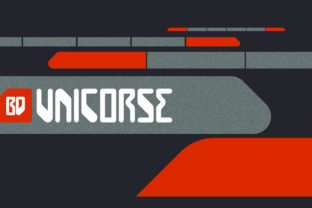 BD Unicorse: A Retro Futuristic Display Font for Bold Headlines and Standout Logotypes
