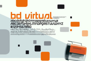 BD Virtual: A Strategic Approach to Geometric Typography for Branding and Communication