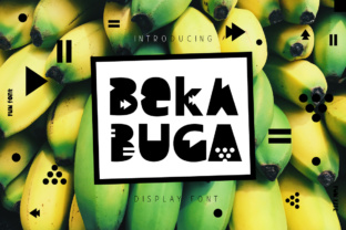 Bekabuga: A Playful Geometric Font for Creative Projects