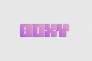 Boxy: A Square Display Font for Bold Visual Statements