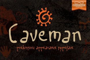 Caveman Family: What to Expect from a Rustic, Prehistoric-Inspired Font