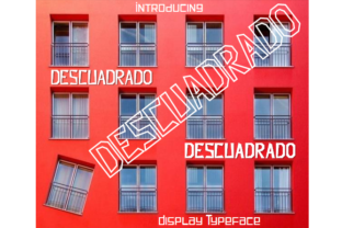 Descuadrado: The Unsquared Font That Breaks the Grid