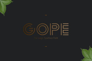 Gope: A Signature Font Built to Make Your Logo Truly Unforgettable