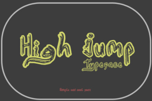High Jump Font by Gblack Id: A Modern Typeface for Bold Digital Storytelling