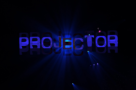 Projector: The Fat, Square Font Inspired by Old Projector Displays