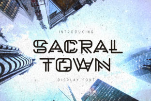 Sacral Town: The Geometric Font Redefining Modern Visual Communication