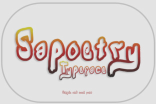 Sapoetry: A Display Font That Brings Feeling to the Page