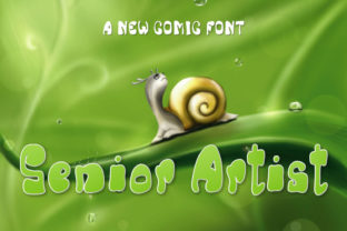 Senior Artist: A Typeface That Speaks to Experience and Creativity